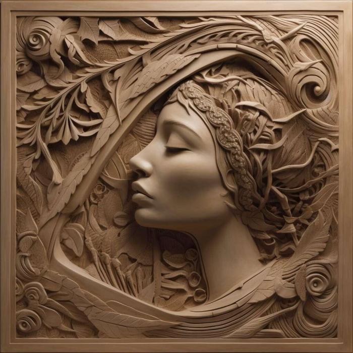 نموذج ثلاثي الأبعاد لآلة CNC 3D Art 